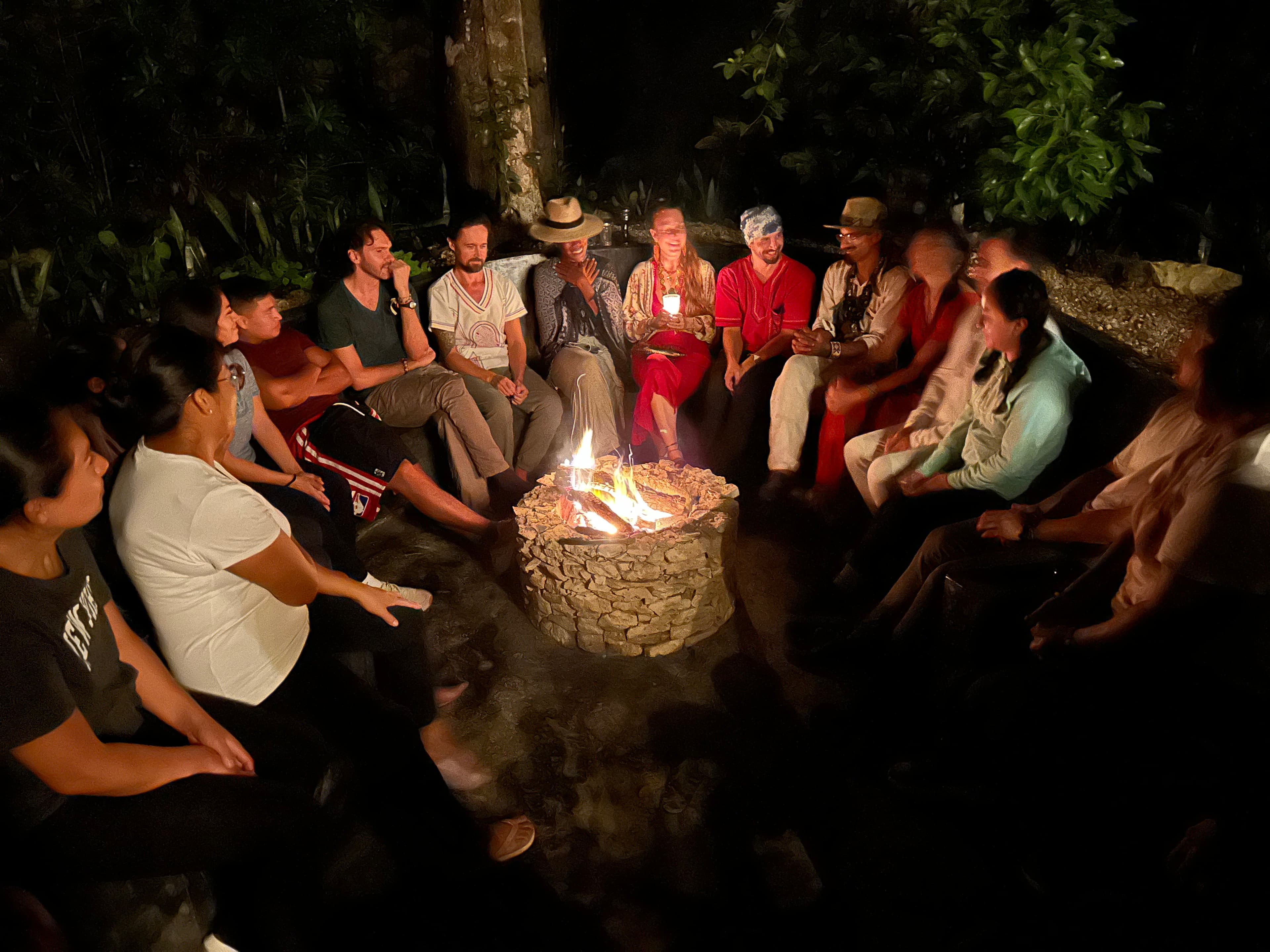 Private Ceremony Gathering in Tulum Jungle — AB Tulum Retreats gallery image