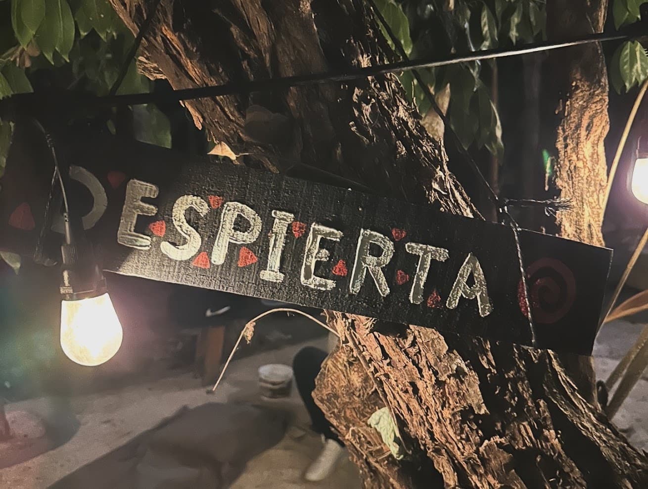 Spiritual Retreat Welcome Sign in Tulum — AB Tulum Retreats gallery image
