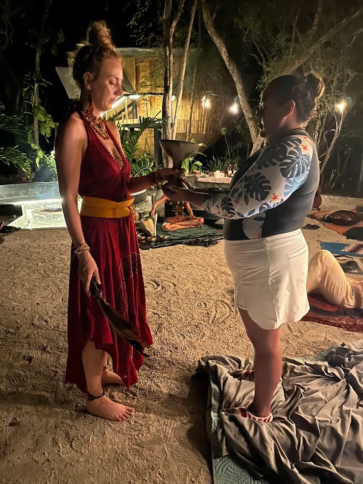 Nature-Based Ceremony Setting for Tulum Retreats — AB Tulum Retreats gallery image