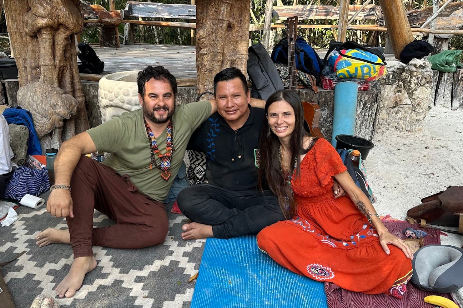 Music and Reflection Space for Tulum Retreat Guests — AB Tulum Retreats gallery image